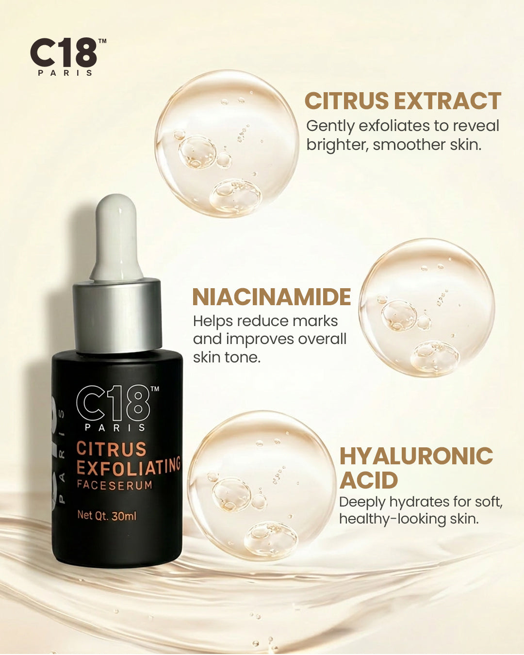 Citrus Exfoliating Face Serum