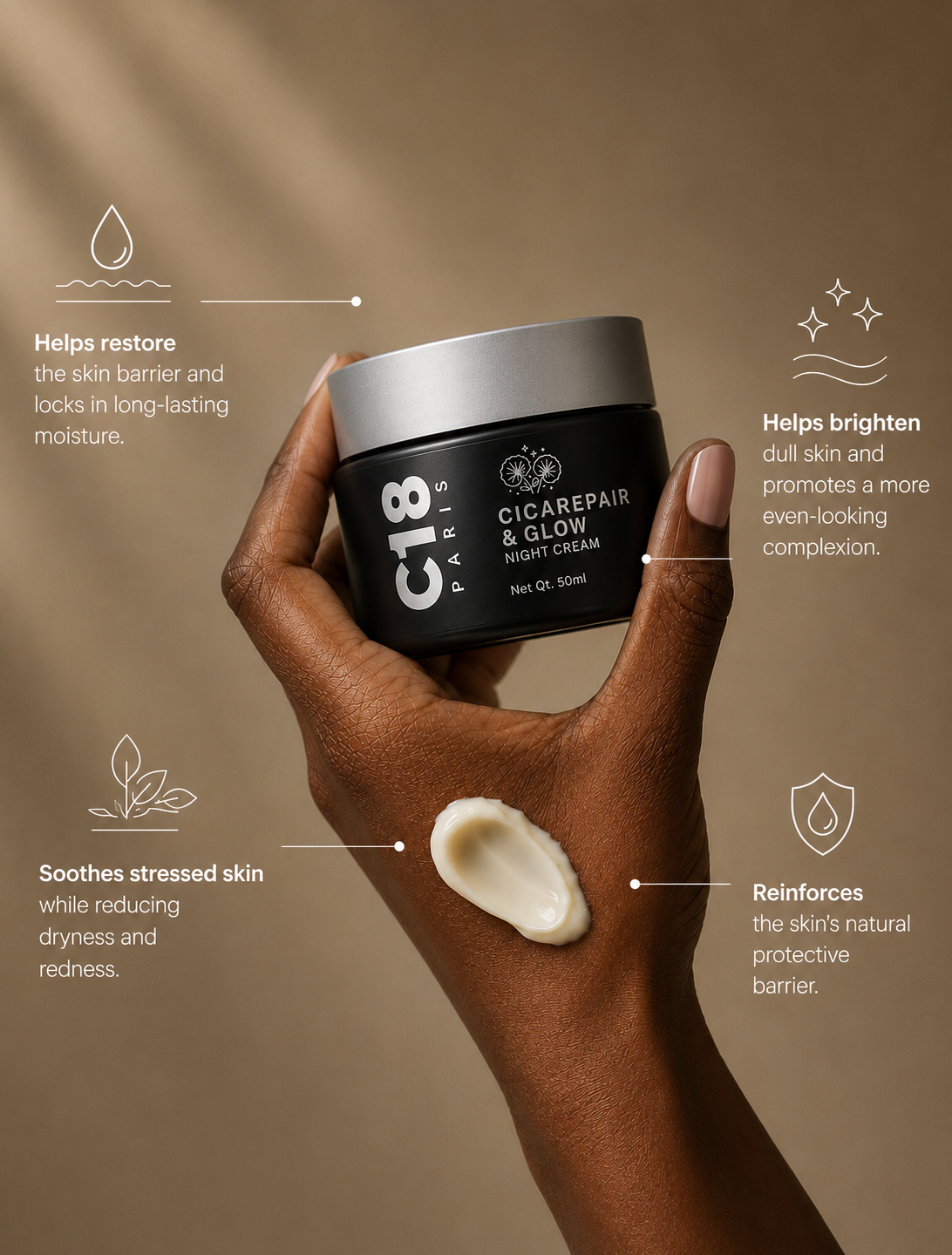 Cica Repair & Glow Night Cream