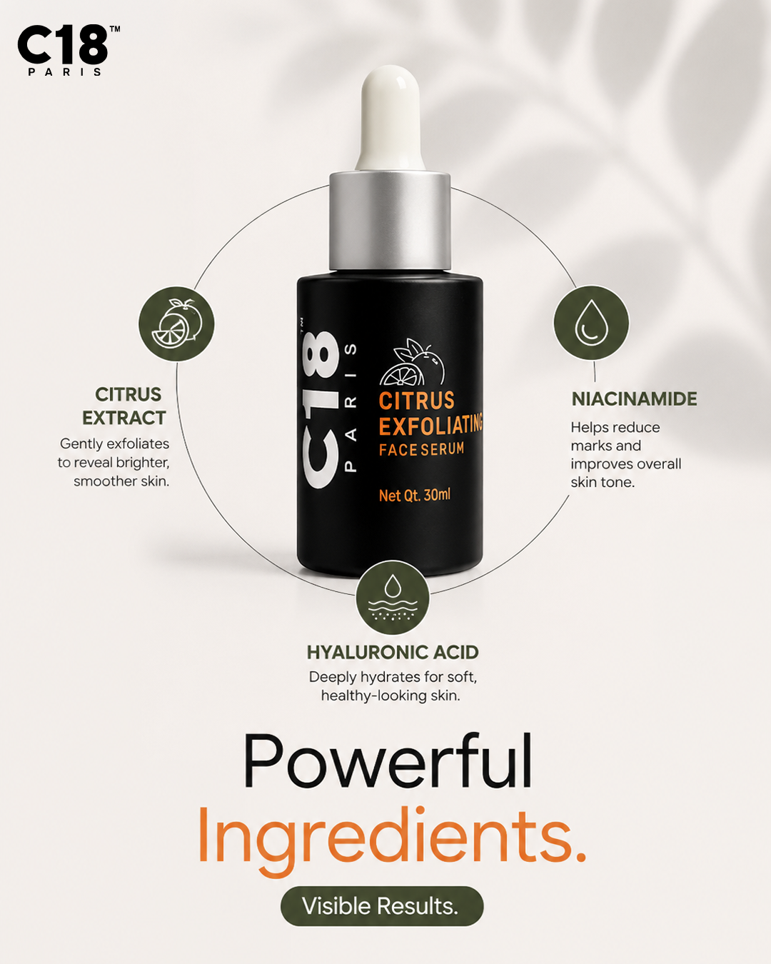 Citrus Exfoliating Face Serum