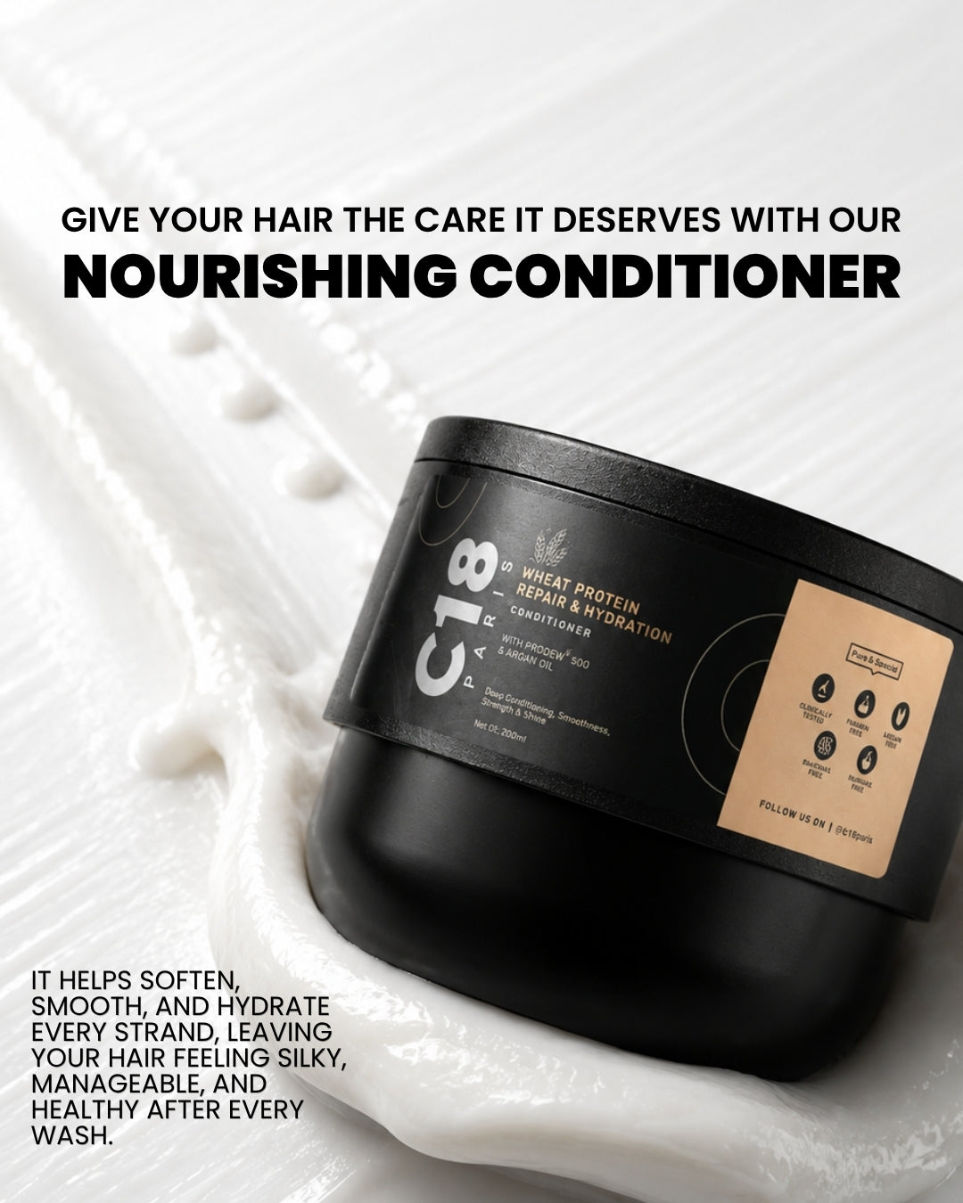Wheat Protein Repair & Hydration Conditioner