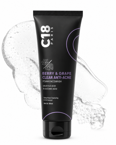 Berry & Grape Anti-Acne Face Wash for Oily & Acne Prone Skin
