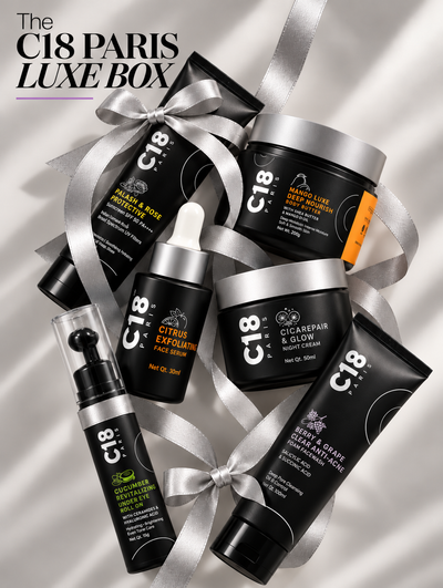 The C18 Paris Luxe Box - Customizable Six-Piece Face & Body Care Set