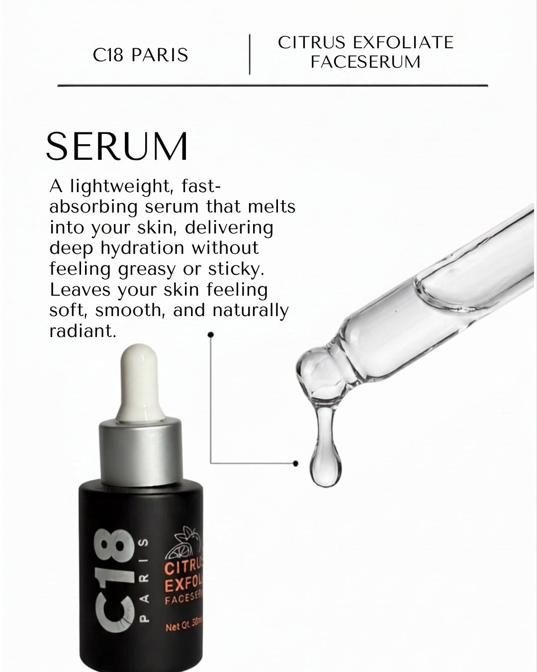 Citrus Exfoliating Face Serum