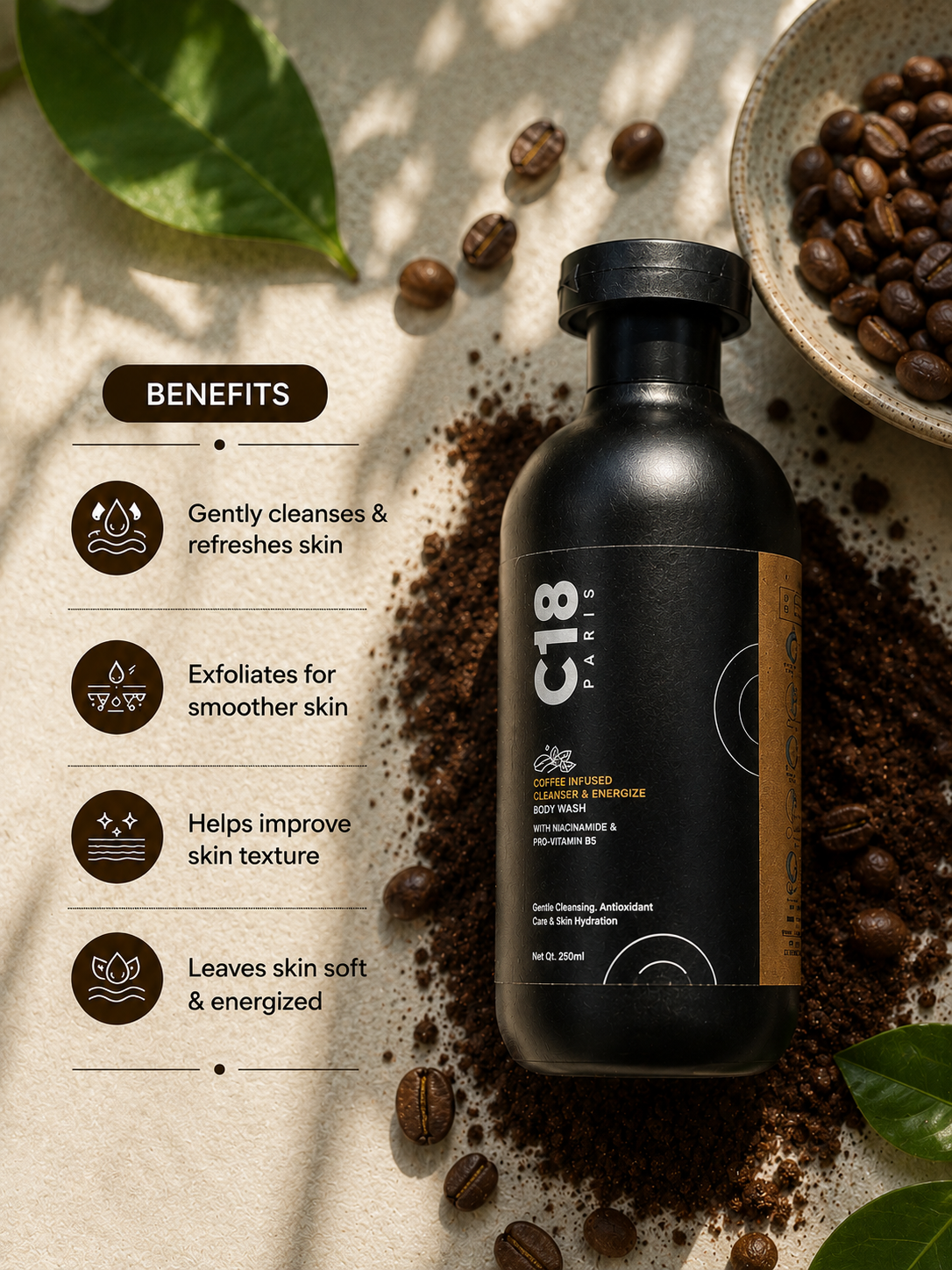 Coffee Body wash (250ml)