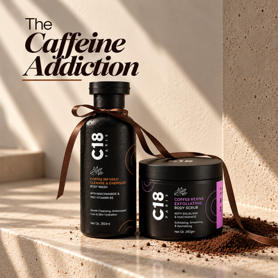 The Caffeine Addiction - Coffee Body Wash & Scrub Duo for All Skin Types